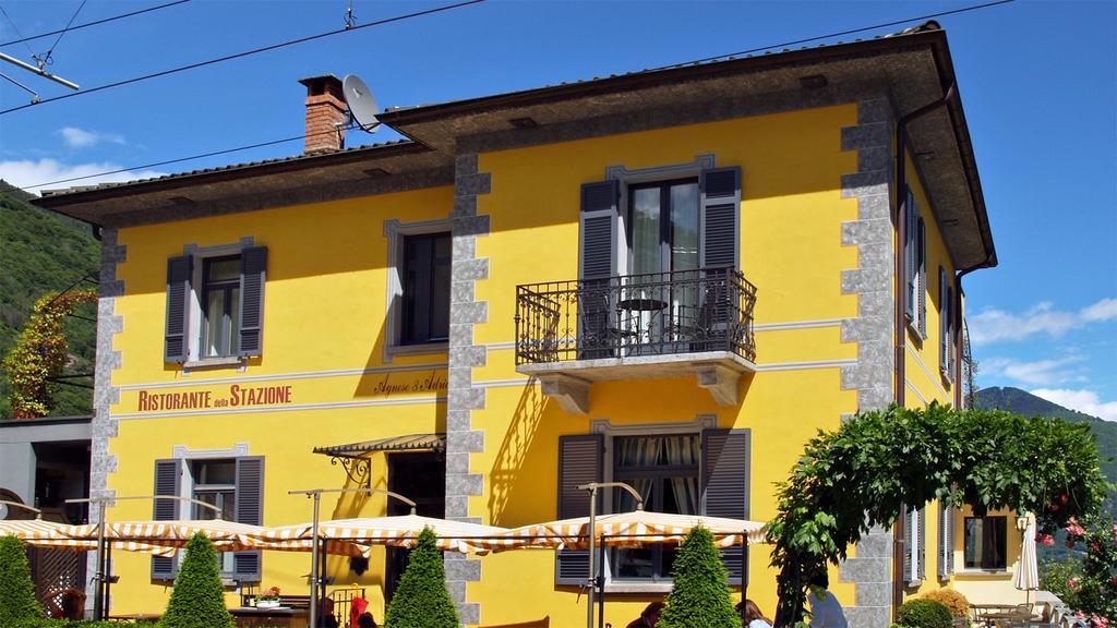 לינה וארוחת בוקר אינטרניה Ristorante Della Stazione Da Yanelo מראה חיצוני תמונה